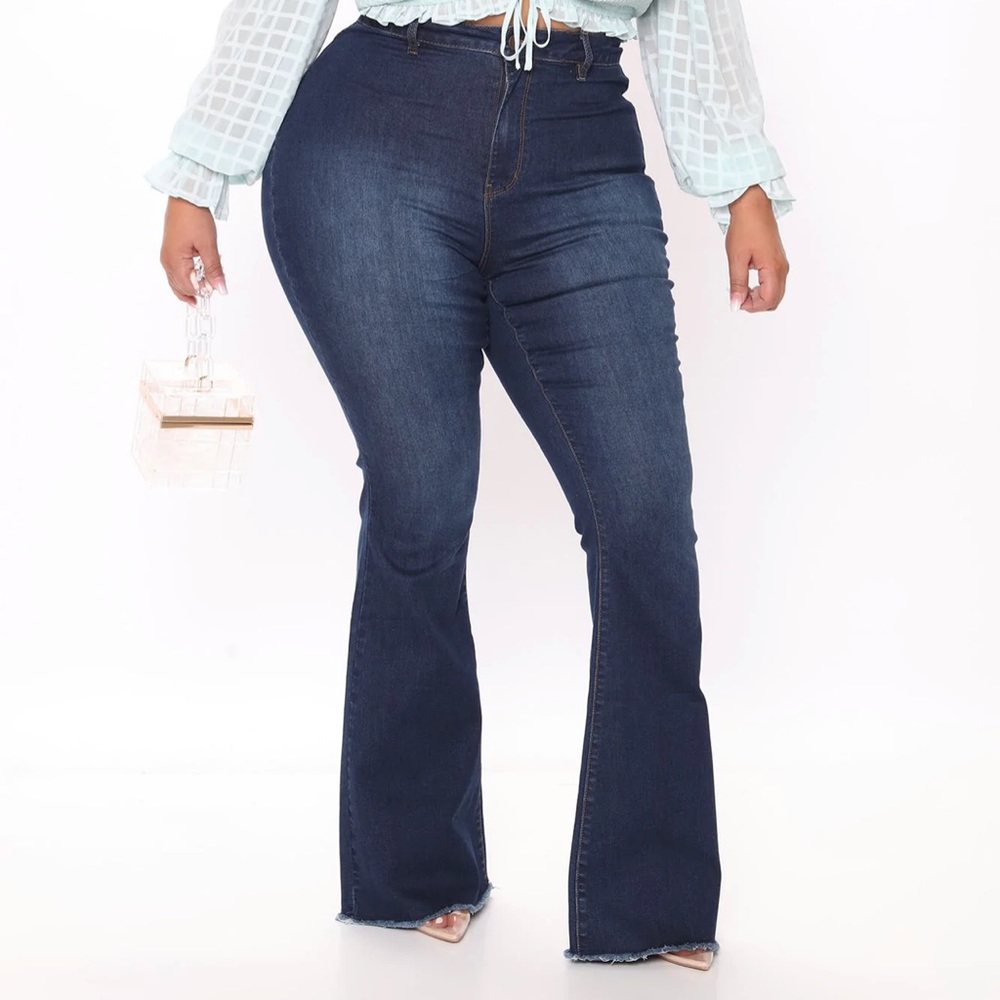 High-Rise Fashion Nova Flare Jeans